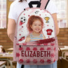 Custom Kid Photo Personalized Soccer Backpack HA75 921698