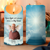 Custom Photo Dad Mom Memorial Personalized Sympathy Gift For Family Members LED Candle CH07 895398