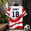 Custom Men's USA 2026 Jersey Shirt - Personalized Gifts For Soccer Lovers, Sports Fans, Sports Lovers TH10 170369
