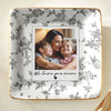 Custom Photo I Love You Mom Toile De Jouy Ring Dish, Personalized Mother’s Day Gift LM32 899809