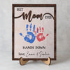 Best Mom Ever Mother's Day 2-Layered Wooden Plaque With Stand TH10 892975