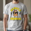 Service Human, Do Not Pet Personalized Birght Shirt For Dog Lovers CH07 895630