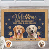 Custom Photo Dog Hope You Bought Diet Coke and Dog Treats Doormat HA75 892926