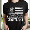 250 Years USA 250th Birthday 1776-2026 Eagle Flag Dark Shirt HO82 894566