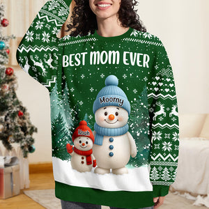 Custom Snowman Family Personalized Ugly Sweater Christmas Gift HA75 898430