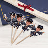Custom Funny Face Graduation Class of 2026 Decoration Cupcake Toppers HO82 901340