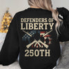 Defenders Of Liberty 250th Anniversary USA Back Side Dark Shirt HA75 897294