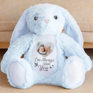Custom Photo A Cuddle From Heaven Memorial Bunny Plush TH10 892483