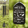 Personalized Memorial Gift Heaven Has Gained An Angel Wind Chimes LM32 893155
