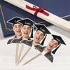 Custom Photo Graduation Decoration Cupcake Toppers HA75 892002