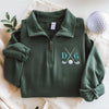 Custom Name Embroidered Golf Quarter Zip Sweater, Unique Golf Enthusiast Gift, Golfers and Coaches Gift HO82 900734
