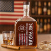 America 250th Birthday US Flag 250 Years We The People Whiskey Bottle HA75 897386