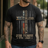 God Bless America Comfort Colors Shirt 250 Years 1776 2026 Christian USA Flag Shirt CH07 911932
