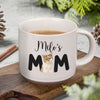 Custom Photo Cat Mom Personalized Pottery Mug CH07 899052