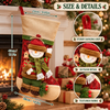 Personalized 3D Christmas Stockings, Santa, Snowman or Reindeer Design LM32 670277