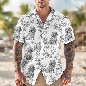 Dog Toile Fabri - Personalized Hawaiian Shirt, Gift For Dog Lover CH07 896076