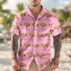 Custom Pet Portrait Hawaii Shirt Gift For Pet Lovers CH07 911012