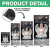 Custom Photo Give A Hug From Heaven Memorial Grave Blanket LM32 893167