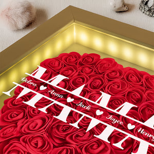Personalized Mommy Flower Shadow Box For Mother's Day LM32 893279