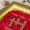 Personalized Family Name Crossword Art Flower Shadow Box For Mother's Day LM32 893277