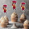 Custom Photo Graduate Personalized Cupcake Toppers Graduation Day Party Decor CH07 895328