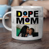 Custom Photo Dope Black Mom Marble Mug Mother's Day Gift CH07 895490