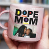 Custom Photo Dope Black Mom Marble Mug Mother's Day Gift CH07 895490