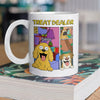 Personalized Funny Dog Treat Dealer For Dog Lovers White Mug LM32 893375