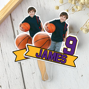 Custom Photo Sport King Perfect Gift Idea Face Fan LM32 893449