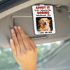 Custom Photo Admit It Life Would Be Boring Without Me 2 Layered Car Visor Clip CH07 895950