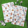 Custom Photo Best Dad By Par For Sport Players Golf Towel LM32 893609
