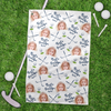 Custom Photo Best Dad By Par For Sport Players Golf Towel LM32 893609
