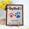 Best Cat Dad Ever Hands Down 2-Layered Wooden Plaque With Stand For Cat Lover TH10 894033