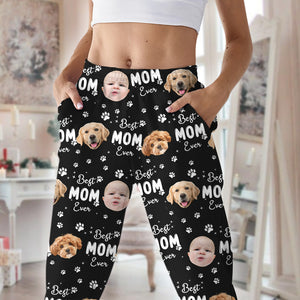 Custom Funny Face Best Dad Ever Sweatpants For Family LM32 893619