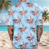 Custom Photo Patriotic Stars Independence Day Hawaii Shirt LM32 893437