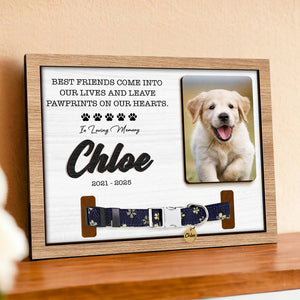Custom Photo In Loving Memory Of Our Cherished Memorial 2-Layers Wooden Collar Frame LM32 893783