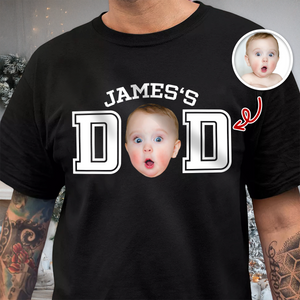 Custom Kid Photo Dad, Mom Shirt Christmas Gift HA75 892952