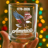 Celebrate 250 Years of America USA Anniversary 1776-2026 Whiskey Glass HO82 894486