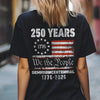 Celebrate Our America 250th Anniversary United States Semiquincentennial Back Side Dark Shirt HA75 897404