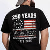 Celebrate Our America 250th Anniversary United States Semiquincentennial Back Side Dark Shirt HA75 897404