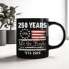 Celebrate Our America 250th Anniversary United States Semiquincentennial Black Mug HA75 897406