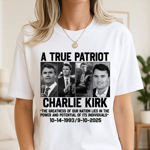 Justice for Charlie Kirk - Prayers Up for Charlie Bright Shirt HA75 64408