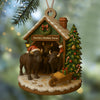 Custom Name Buffalo Farm Wood Ornament – Christmas Gifts for Women & Men LM32 895611