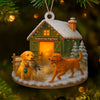 Custom Name Duck Hunting Dog Farm Wood Ornament – Christmas Gifts LM32 893889