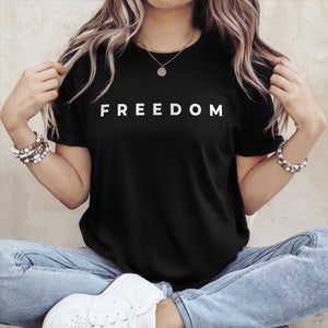 Charlie Kirk Freedom Dark Shirt HA75 64422