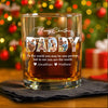 Custom Photo Merry Christmas Family Whiskey Glass TH10 896535