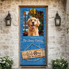 Custom Cute 3D Dog Welcome We Hope You Like Dogs Decoration Door Cover HA75 898078