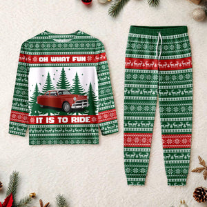 Custom Car Photo Oh What Fun It Is To Ride Sleepwear For Men, Car Lovers CH07 895624
