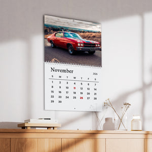 Custom Car Photo Wall Calendar For Car Lover TH10 896837