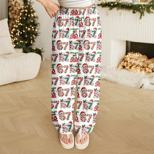 Santa Says Six Seven - 67 Meme Christmas Gift Sweatpants HA75 898434